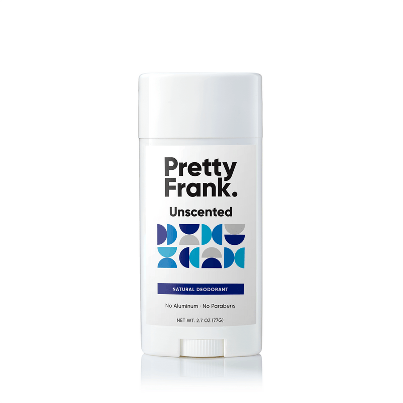 Gender Neutral Natural Deodorant Unscented Stick – Frank
